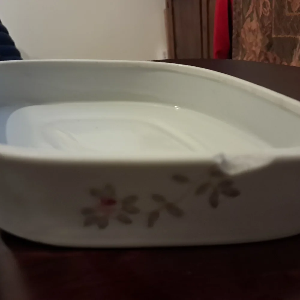 Vintage 50s Floral Trinket Box
